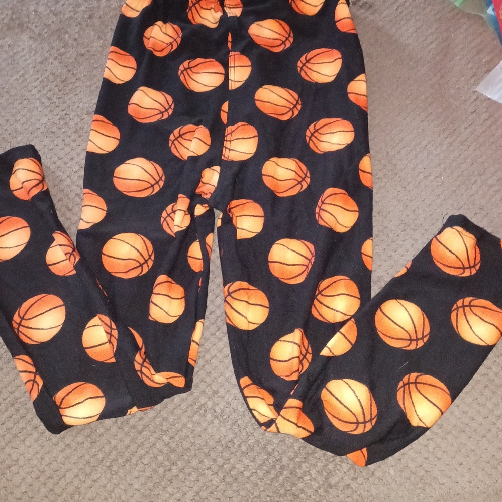 Kids Basketball Leggings